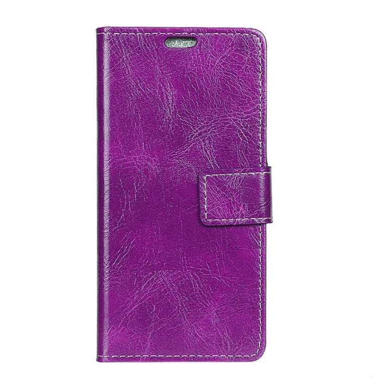 For Asus ZenFone 4 Selfie ZD553KL Retro Crazy Horse Texture Horizontal Flip Leather Case with Holder & Card Slots & Wallet & Photo Frame