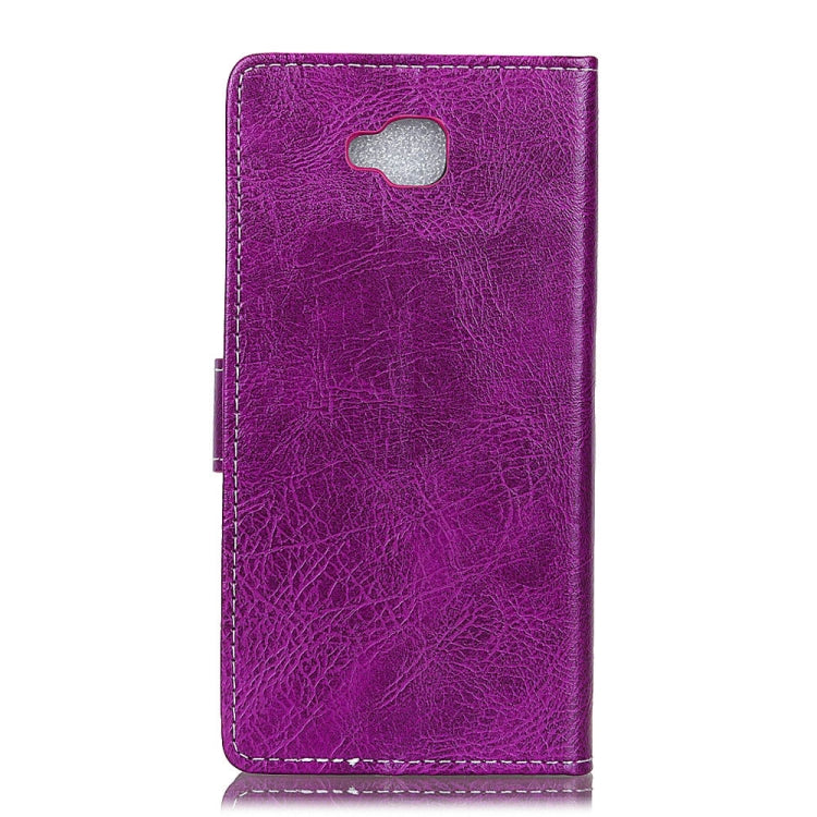 For Asus ZenFone 4 Selfie ZD553KL Retro Crazy Horse Texture Horizontal Flip Leather Case with Holder & Card Slots & Wallet & Photo Frame