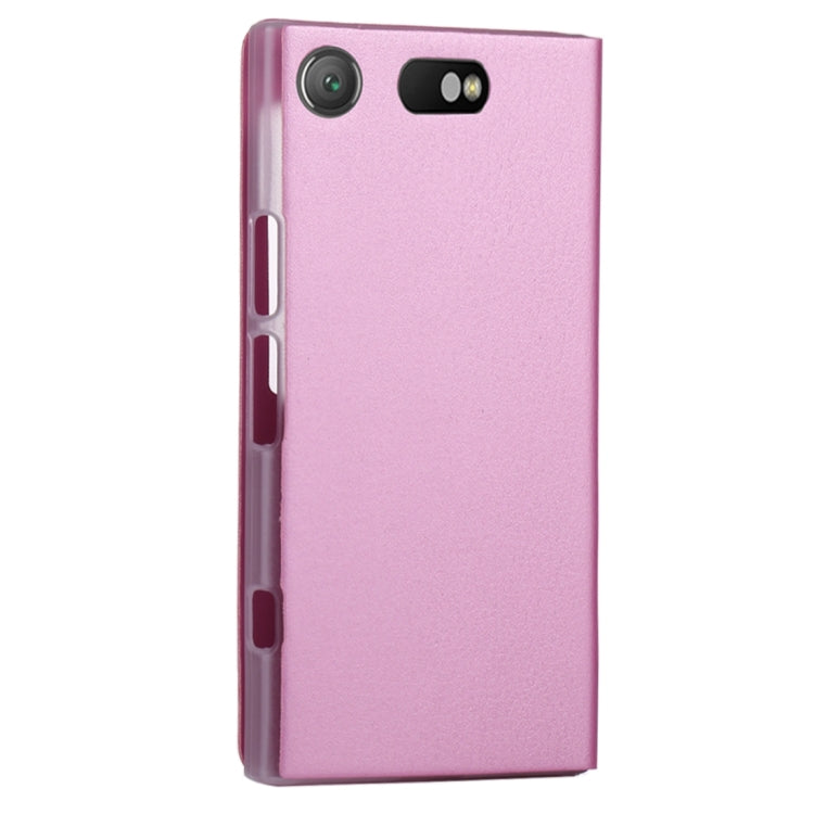 For Sony Xperia XZ1 Compact Litchi Texture Horizontal Flip Leather Case with Call Display ID