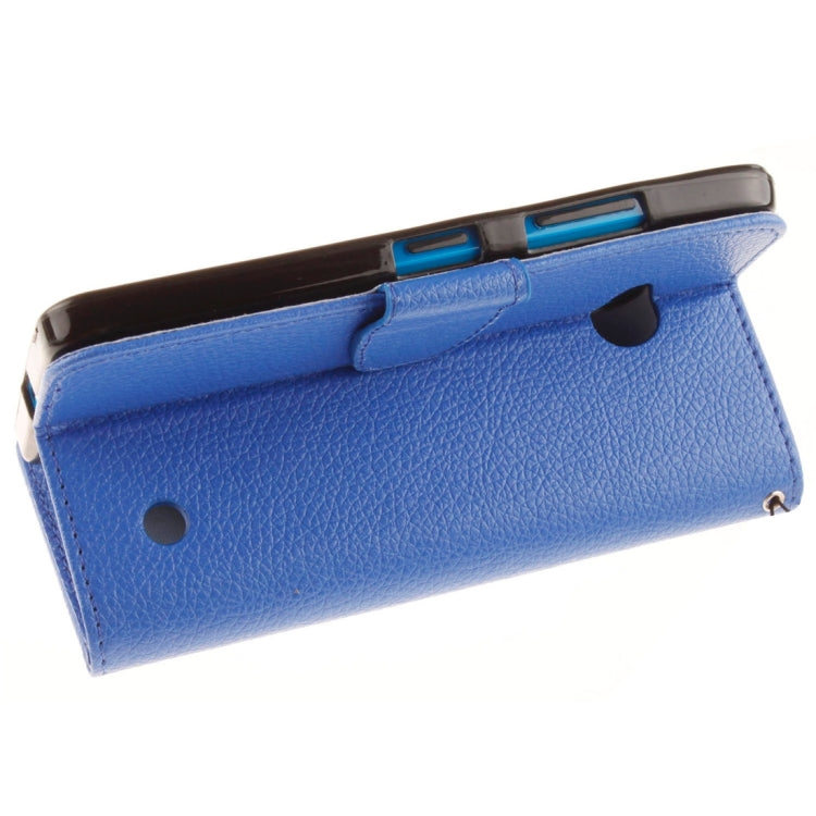 For Microsoft Lumia 640 Litchi Texture Horizontal Flip Leather Case with Holder & Card Slots & Wallet & Photo Frame & Lanyard