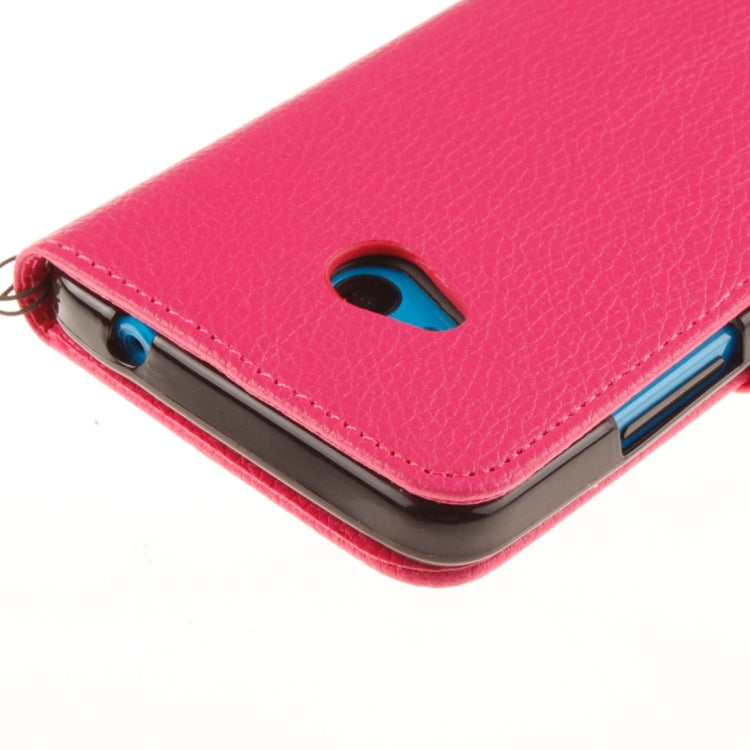 For Microsoft Lumia 640 Litchi Texture Horizontal Flip Leather Case with Holder & Card Slots & Wallet & Photo Frame & Lanyard