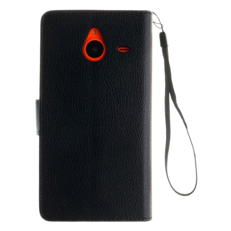For Microsoft Lumia 640 XL Litchi Texture Horizontal Flip Leather Case with Holder & Card Slots & Wallet & Photo Frame & Lanyard