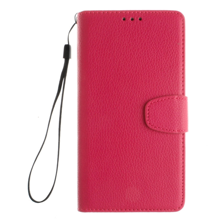 For Microsoft Lumia 640 XL Litchi Texture Horizontal Flip Leather Case with Holder & Card Slots & Wallet & Photo Frame & Lanyard