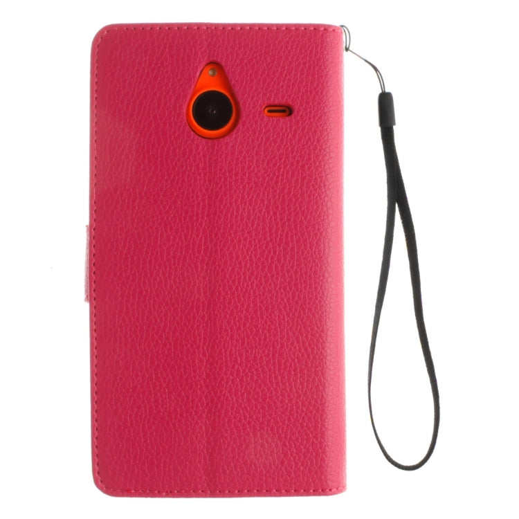 For Microsoft Lumia 640 XL Litchi Texture Horizontal Flip Leather Case with Holder & Card Slots & Wallet & Photo Frame & Lanyard