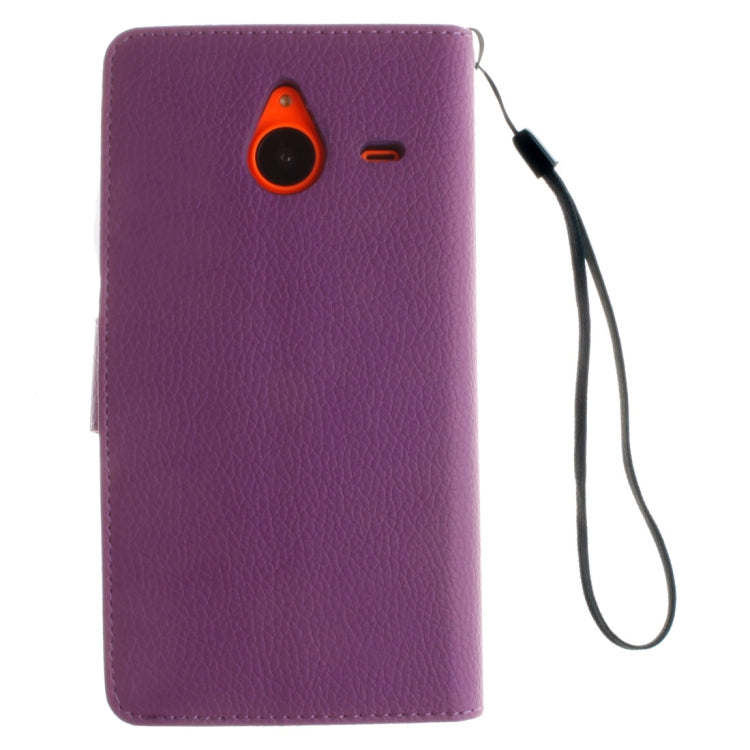 For Microsoft Lumia 640 XL Litchi Texture Horizontal Flip Leather Case with Holder & Card Slots & Wallet & Photo Frame & Lanyard