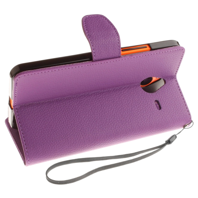 For Microsoft Lumia 640 XL Litchi Texture Horizontal Flip Leather Case with Holder & Card Slots & Wallet & Photo Frame & Lanyard