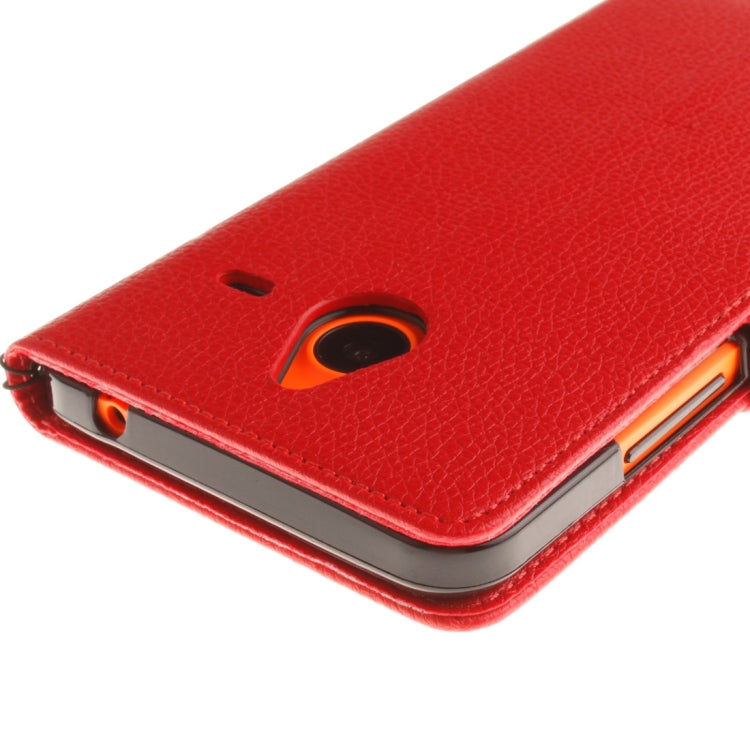 For Microsoft Lumia 640 XL Litchi Texture Horizontal Flip Leather Case with Holder & Card Slots & Wallet & Photo Frame & Lanyard