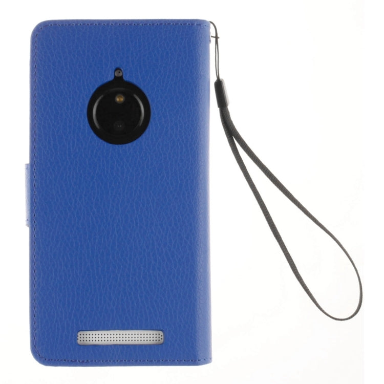 For Nokia Lumia 830 Litchi Texture Horizontal Flip Leather Case with Holder & Card Slots & Wallet & Photo Frame & Lanyard