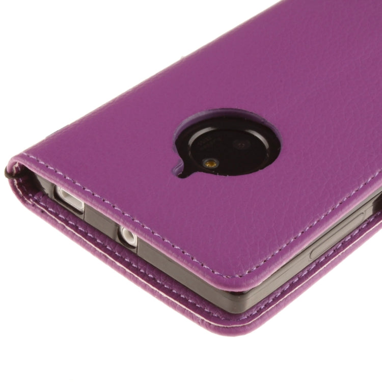 For Nokia Lumia 830 Litchi Texture Horizontal Flip Leather Case with Holder & Card Slots & Wallet & Photo Frame & Lanyard