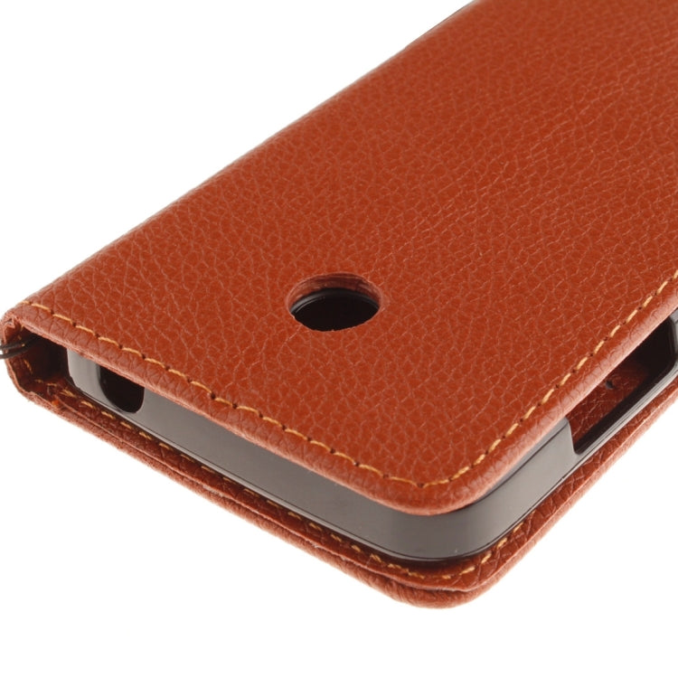 For Nokia Lumia 630 / 635 Litchi Texture Horizontal Flip Leather Case with Holder & Card Slots & Wallet & Photo Frame & Lanyard
