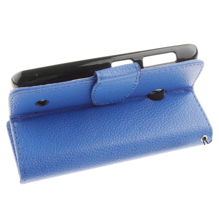 For Nokia Lumia 530 Litchi Texture Horizontal Flip Leather Case with Holder & Card Slots & Wallet & Photo Frame & Lanyard