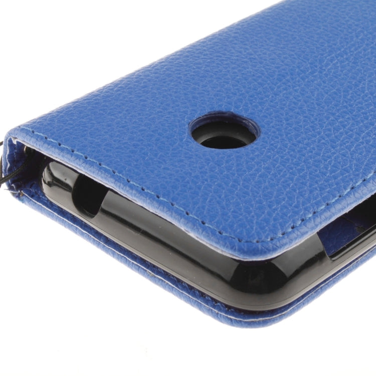 For Nokia Lumia 530 Litchi Texture Horizontal Flip Leather Case with Holder & Card Slots & Wallet & Photo Frame & Lanyard