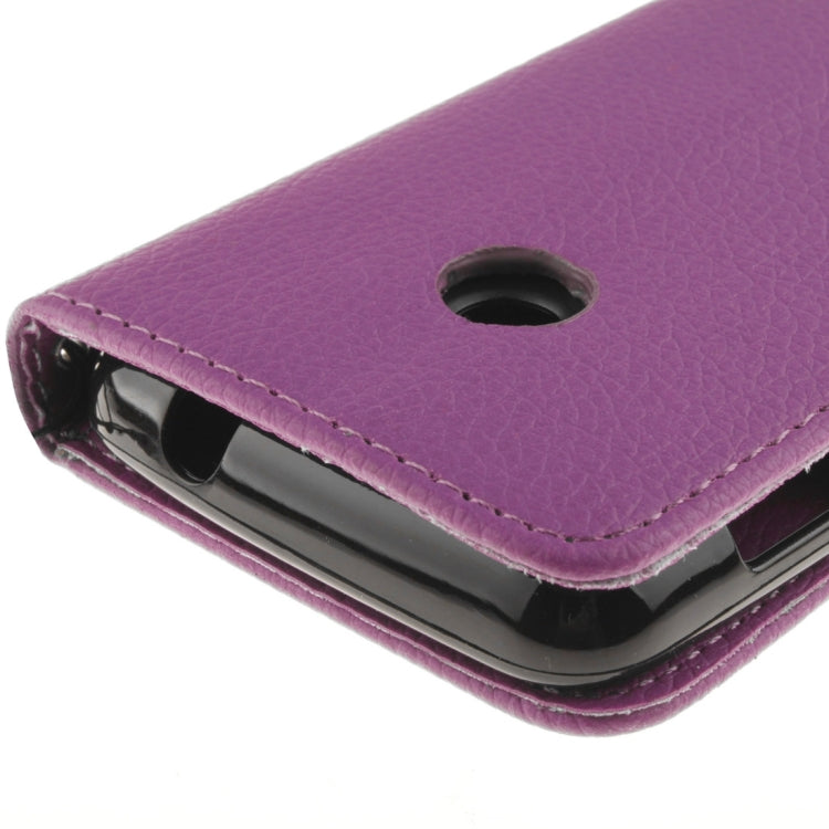 For Nokia Lumia 530 Litchi Texture Horizontal Flip Leather Case with Holder & Card Slots & Wallet & Photo Frame & Lanyard