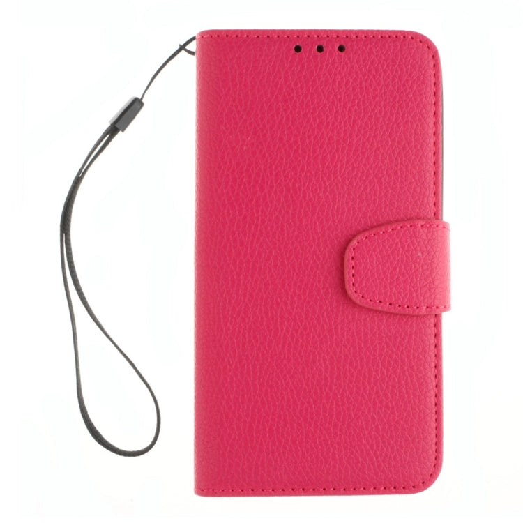 For Microsoft Lumia 535 Litchi Texture Horizontal Flip Leather Case with Holder & Card Slots & Wallet & Photo Frame & Lanyard