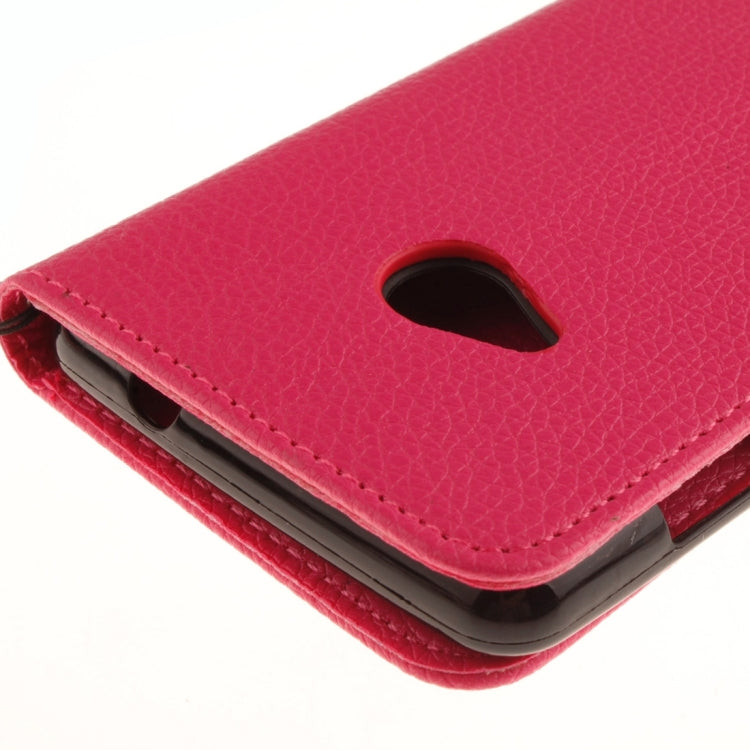 For Microsoft Lumia 535 Litchi Texture Horizontal Flip Leather Case with Holder & Card Slots & Wallet & Photo Frame & Lanyard