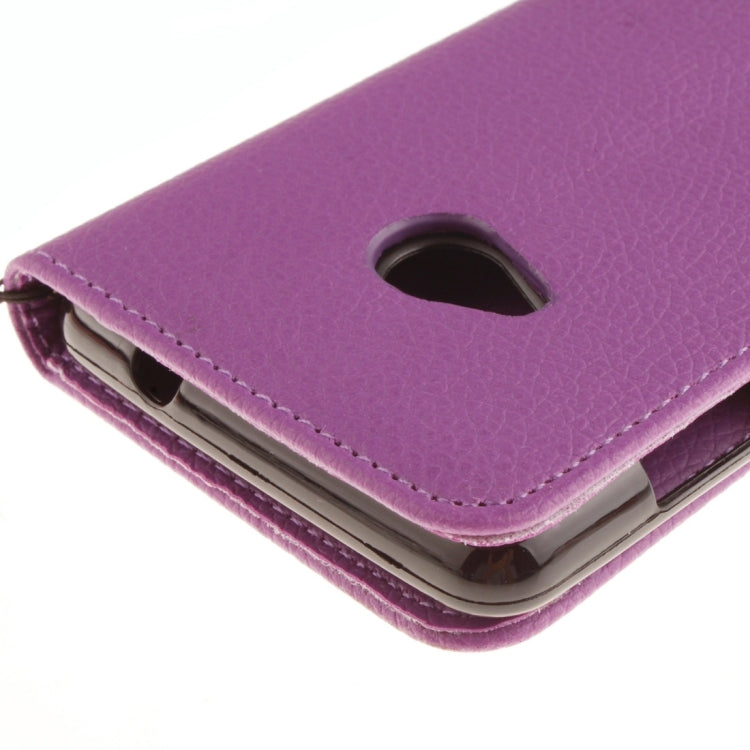 For Microsoft Lumia 535 Litchi Texture Horizontal Flip Leather Case with Holder & Card Slots & Wallet & Photo Frame & Lanyard