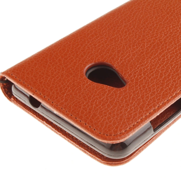 For Microsoft Lumia 535 Litchi Texture Horizontal Flip Leather Case with Holder & Card Slots & Wallet & Photo Frame & Lanyard