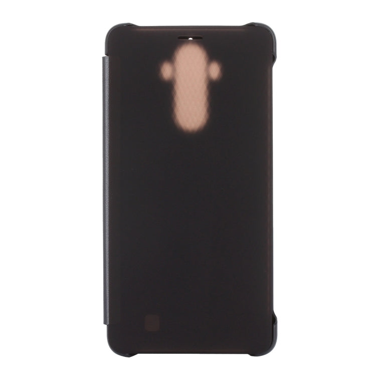 For Huawei Mate 9 Horizontal Flip Translucent + PU Leather Case with Sleep / Wake-up Function