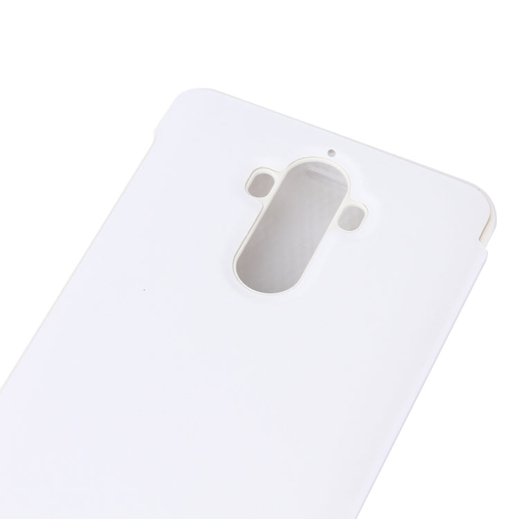 For Huawei Mate 9 Horizontal Flip Translucent + PU Leather Case with Sleep / Wake-up Function