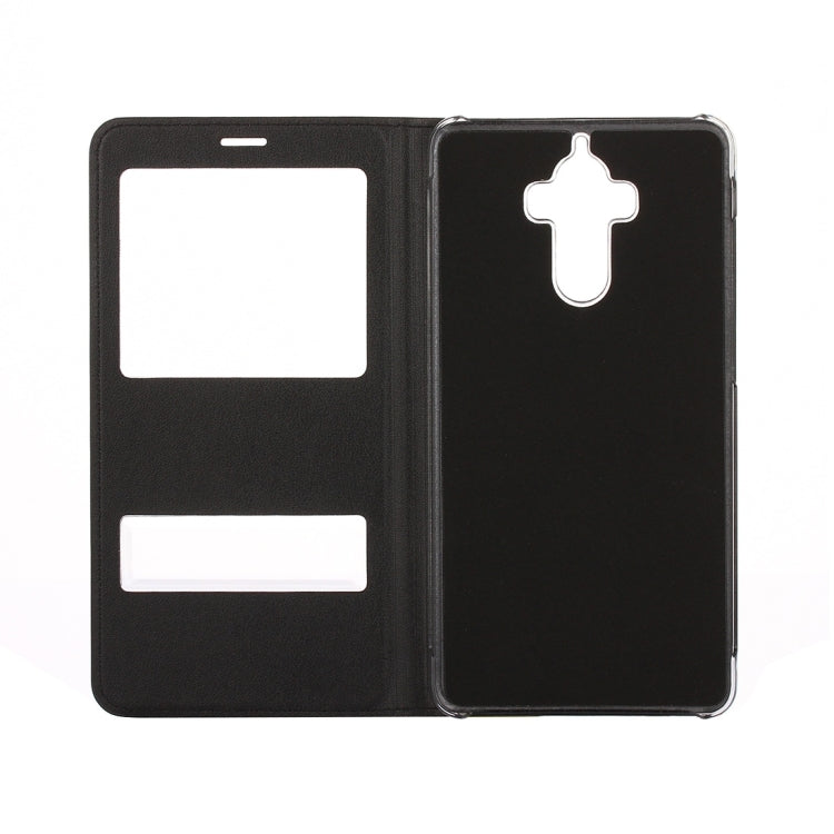 For Huawei Mate 9 Horizontal Flip Leather Case with Caller ID Display & Sleep / Wake-up Function