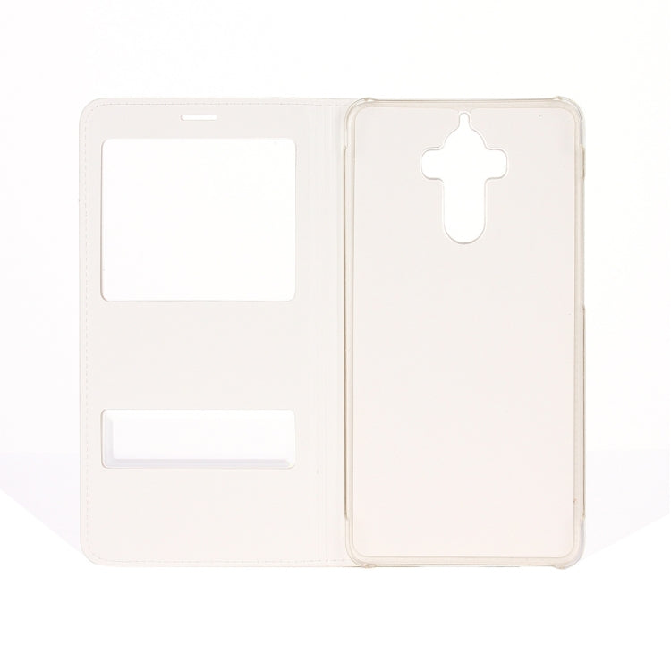 For Huawei Mate 9 Horizontal Flip Leather Case with Caller ID Display & Sleep / Wake-up Function