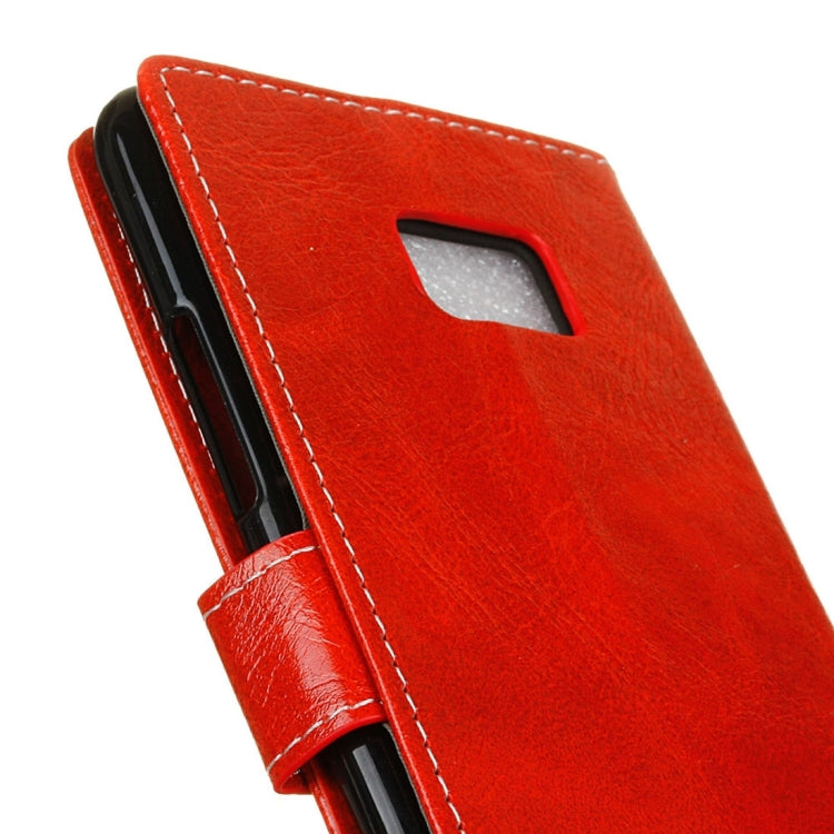 For HTC U Ultra Retro Crazy Horse Texture Horizontal Flip Leather Case with Holder & Card Slots & Wallet & Photo Frame