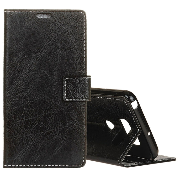 For LG V30 / V30+ / V35 Retro Crazy Horse Texture Horizontal Flip Leather Case with Holder & Card Slots & Wallet & Photo Frame