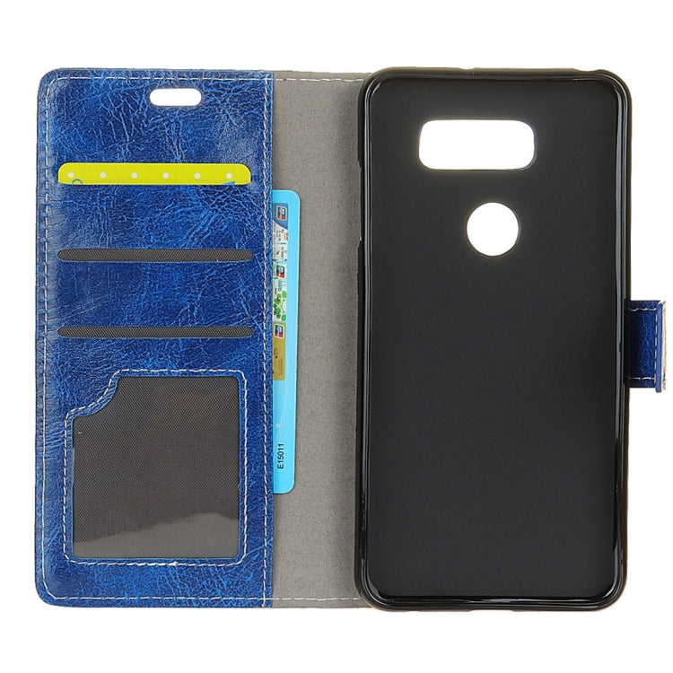 For LG V30 / V30+ / V35 Retro Crazy Horse Texture Horizontal Flip Leather Case with Holder & Card Slots & Wallet & Photo Frame