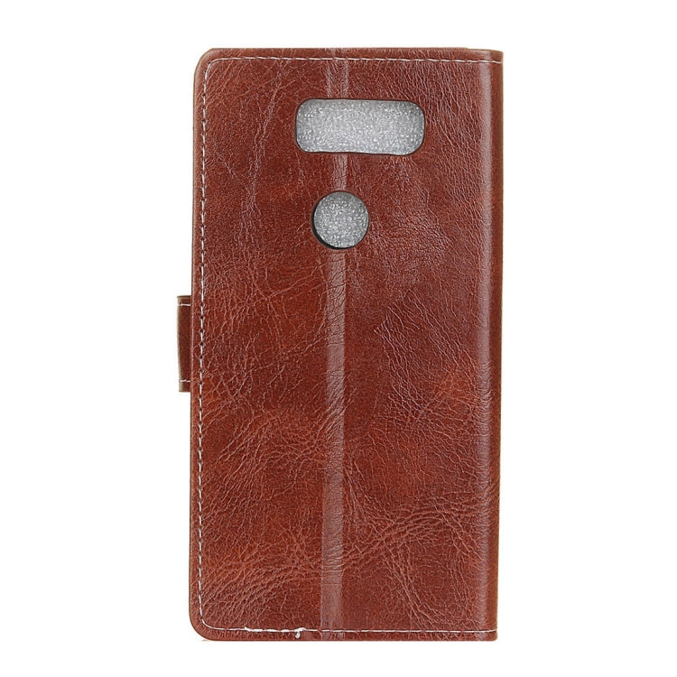 For LG V30 / V30+ / V35 Retro Crazy Horse Texture Horizontal Flip Leather Case with Holder & Card Slots & Wallet & Photo Frame