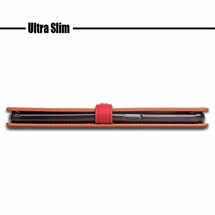 For Sony Xperia XZ1 Compact Business Style Leather Case with Holder & Card Slots & Wallet