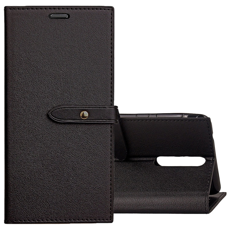 For Nokia 8 Business Style Leather Case with Holder & Card Slots & Wallet