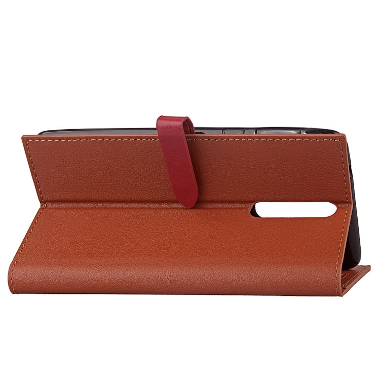 For Nokia 8 Business Style Leather Case with Holder & Card Slots & Wallet