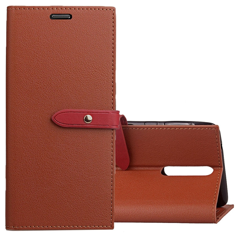For Nokia 8 Business Style Leather Case with Holder & Card Slots & Wallet
