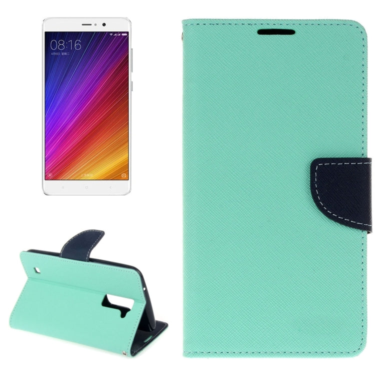 For Xiaomi Mi 5s Plus Cross Texture Leather Case with Card Slots & Holder & Wallet