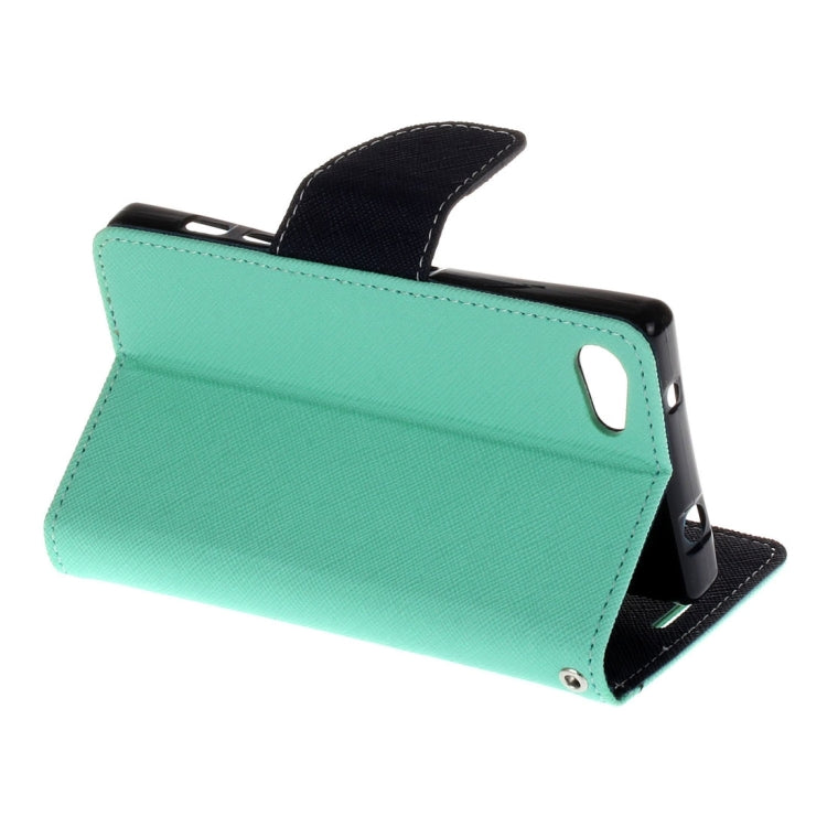 For Sony Xperia X Compact Cross Texture Leather Case with Card Slots & Holder & Wallet