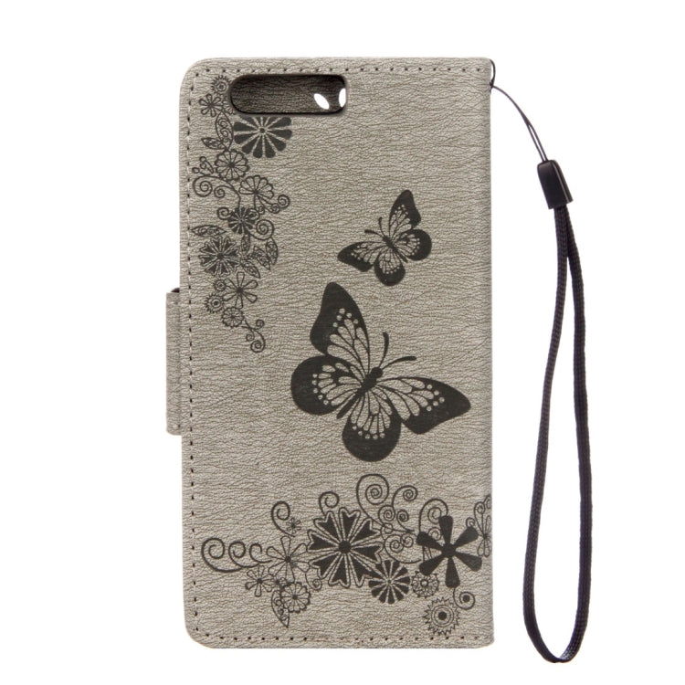 For Huawei P10 Plus Butterflies Embossing Horizontal Flip Leather Case with Holder & Card Slots & Wallet & Lanyard