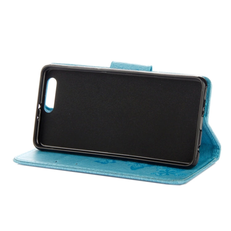 For Huawei P10 Plus Butterflies Embossing Horizontal Flip Leather Case with Holder & Card Slots & Wallet & Lanyard