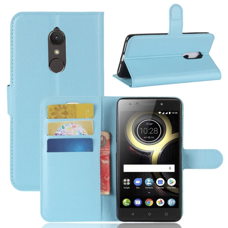 For Lenovo K8 Litchi Texture PU +TPU Horizontal Flip Leather Case With Holder & Card Slots & Wallet