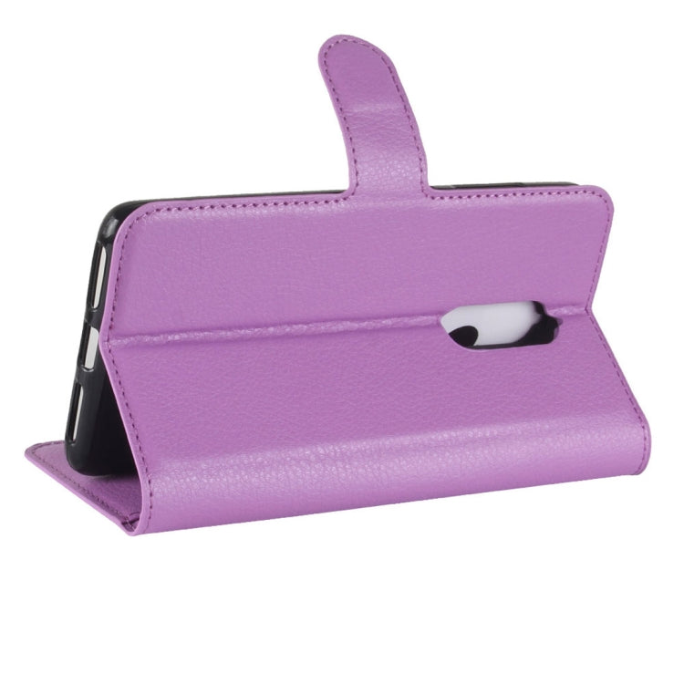 For Lenovo K8 Litchi Texture PU +TPU Horizontal Flip Leather Case With Holder & Card Slots & Wallet