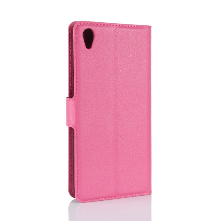 For Sony Xperia XA1 Plus Litchi Texture PU +TPU Horizontal Flip Leather Case With Holder & Card Slots & Wallet