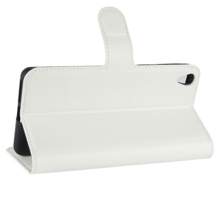 For Sony Xperia XA1 Plus Litchi Texture PU +TPU Horizontal Flip Leather Case With Holder & Card Slots & Wallet