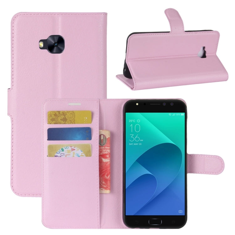 For Asus ZenFone 4 Selfie Pro (ZD552KL) Litchi Texture Horizontal Flip Leather Case with Holder & Card Slots & Wallet