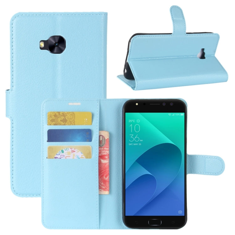 For Asus ZenFone 4 Selfie Pro (ZD552KL) Litchi Texture Horizontal Flip Leather Case with Holder & Card Slots & Wallet