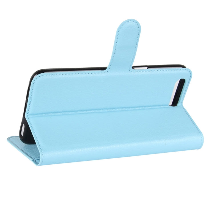 For Asus ZenFone 4 ZE554KL Litchi Texture Horizontal Flip Leather Case with Holder & Card Slots & Wallet