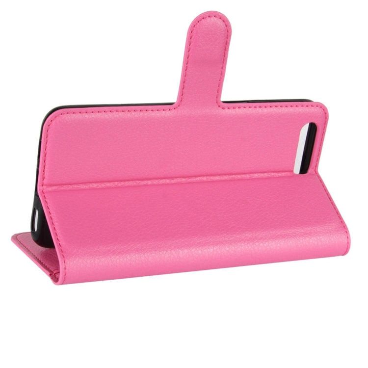 For Asus ZenFone 4 ZE554KL Litchi Texture Horizontal Flip Leather Case with Holder & Card Slots & Wallet