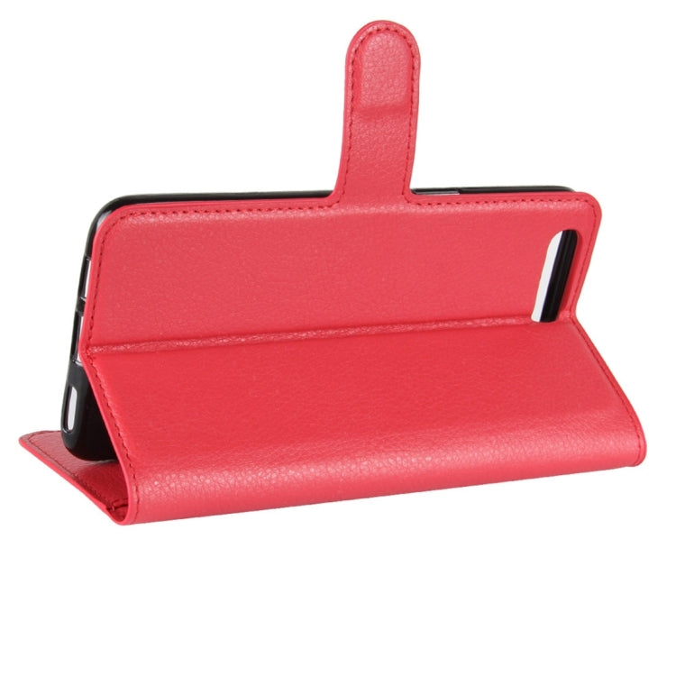 For Asus ZenFone 4 ZE554KL Litchi Texture Horizontal Flip Leather Case with Holder & Card Slots & Wallet