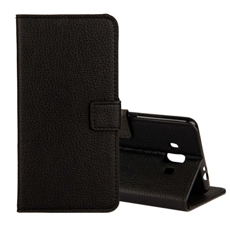 For Huawei Mate 10 Litchi Texture Horizontal Flip Leather Case with Holder & Card Slots & Wallet (Black)