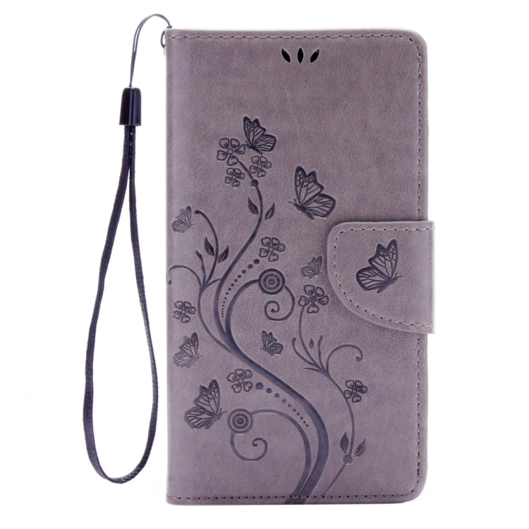 For Huawei Honor 7 Butterflies Embossing Horizontal Flip Leather Case with Holder & Card Slots & Wallet & Lanyard