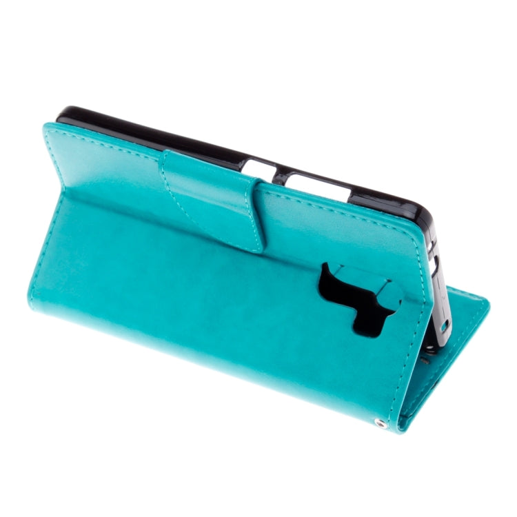 For Huawei Honor 7 Butterflies Embossing Horizontal Flip Leather Case with Holder & Card Slots & Wallet & Lanyard