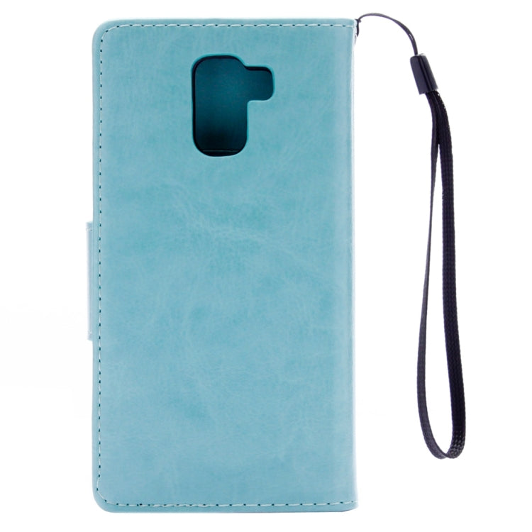 For Huawei Honor 7 Butterflies Embossing Horizontal Flip Leather Case with Holder & Card Slots & Wallet & Lanyard